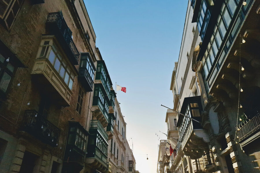 Scene in Valletta