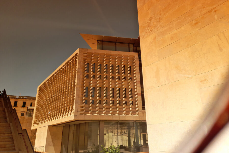 Parliament Building in Malta