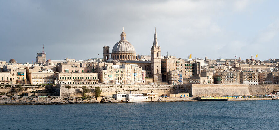 View of Valletta