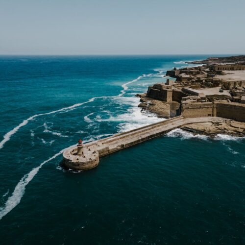 Pier on Seashore in Malta