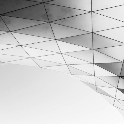 monochrome-photo-of-shapes-square-and-triangle